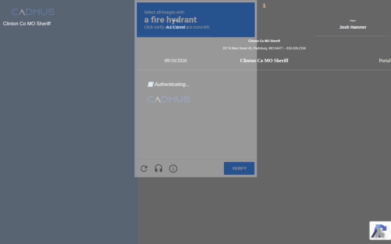 Current inmate portal linked by the Clinton County Sheriff's Office